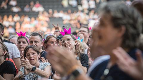 Konzert von Roland Kaiser in Frankfurt