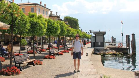 Dieter Voss am Gardasee