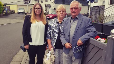 Paulina Hartmann (21) nominiert Irene und Werner Kessler (72 und 78) aus Herborn Seelbach