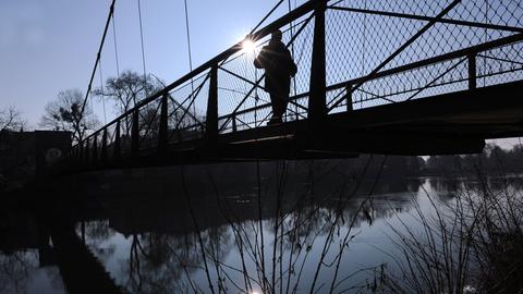 Die Drathbrücke in Kassel