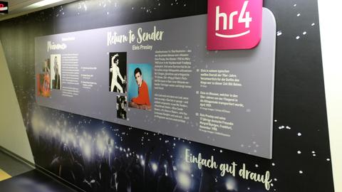 Neuer Flur für das hr4-Studio in Kassel