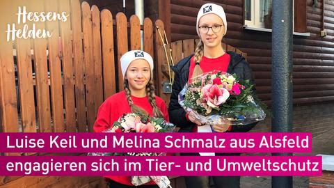 Luise Keil und Melina Schmalz