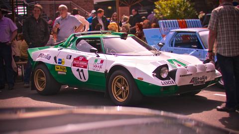 Lancia Stratos im Rallye-Outfit