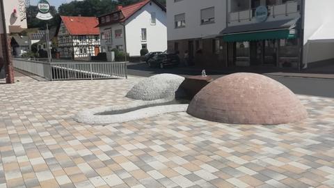 Penis-Brunnen in Jossgrund