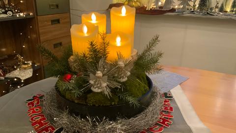 Der Adventskranz von Doris Weinel aus Biebergemünd