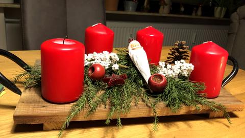 Adventskranz von Carmen Reutzel aus Bindsachsen