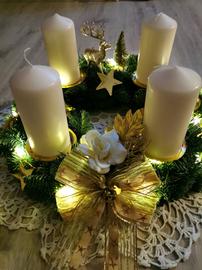 Adventskranz von Dagmar Volkmar aus Homberg/Efze