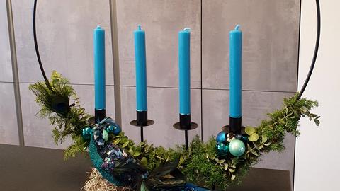 Adventskranz von Kerstin Gutberlet aus Petersberg-Steinhaus