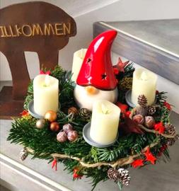 Adventskranz von Marion Reinhardt aus Ebsdorfergrund