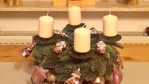 Adventskranz von Petra Krause aus Friedberg