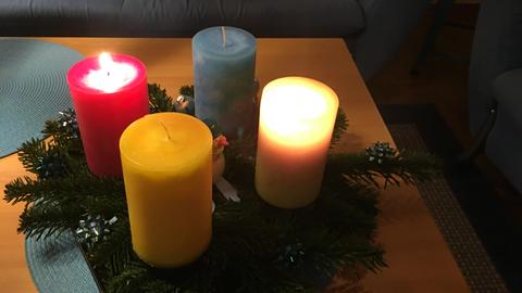 Adventskranz von Silvia Liebrecht aus Obertshausen