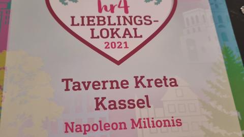 hr4-Lieblingslokal - "Taverne Kreta" in Kassel