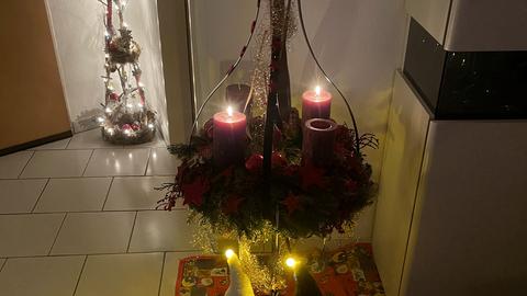 Adventskranz von Ursula und Günter Wohnig aus Bad Vilbel