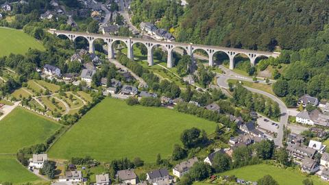 Das Viadukt bei Willingen