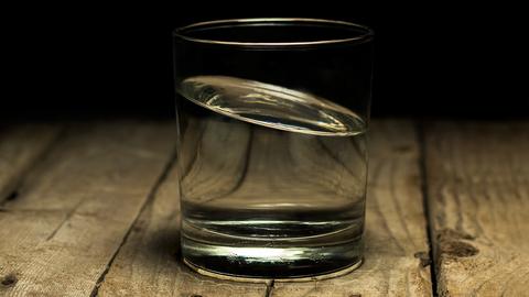 Wasser im Glas